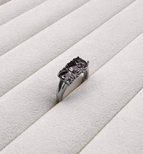Load image into Gallery viewer, Amethyste and silver ring