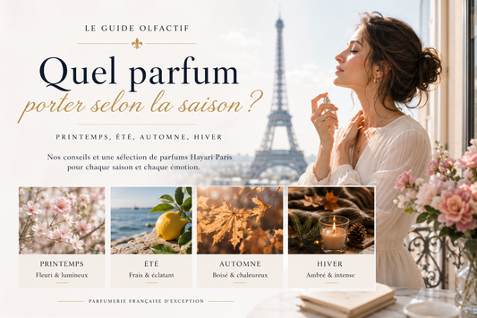 Quel parfum porter selon la saison ? | Hayari Paris