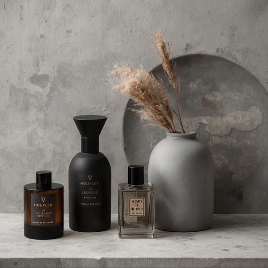 Sensual perfumes and emotional storytelling for men
