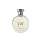 Glamour day in a clear bottle with silver stopper on a white backgroung