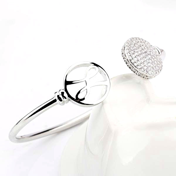 Silver bezel with 2 rounds on front with hayari logo