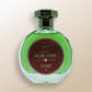eau de parfum "only for him" clear green perfume juice 